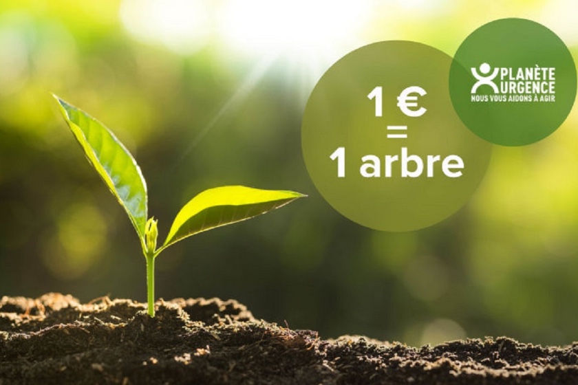 1 € = 1 arbre planté